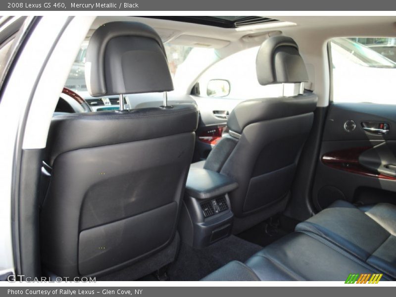 Mercury Metallic / Black 2008 Lexus GS 460