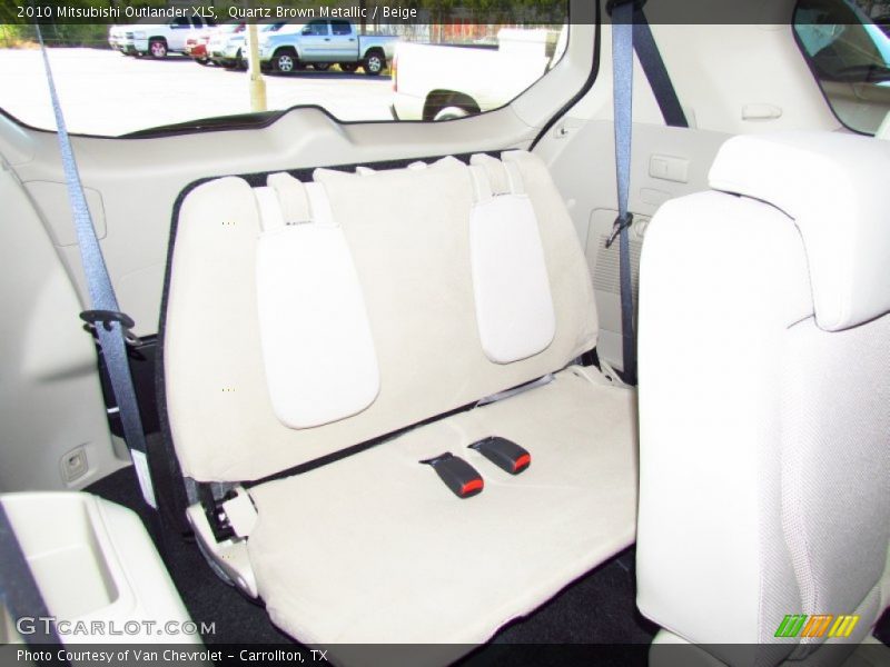Quartz Brown Metallic / Beige 2010 Mitsubishi Outlander XLS