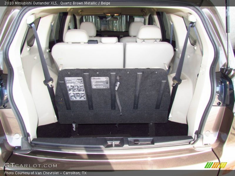 Quartz Brown Metallic / Beige 2010 Mitsubishi Outlander XLS