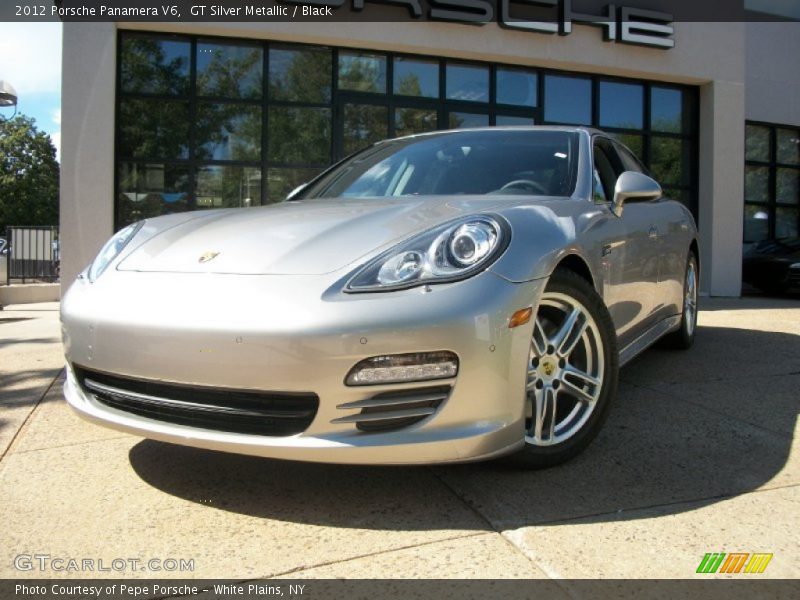 GT Silver Metallic / Black 2012 Porsche Panamera V6