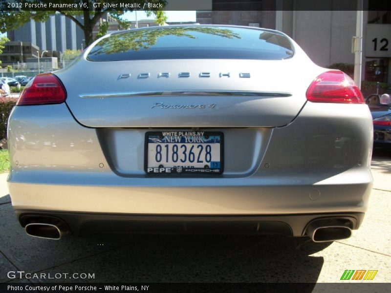 GT Silver Metallic / Black 2012 Porsche Panamera V6