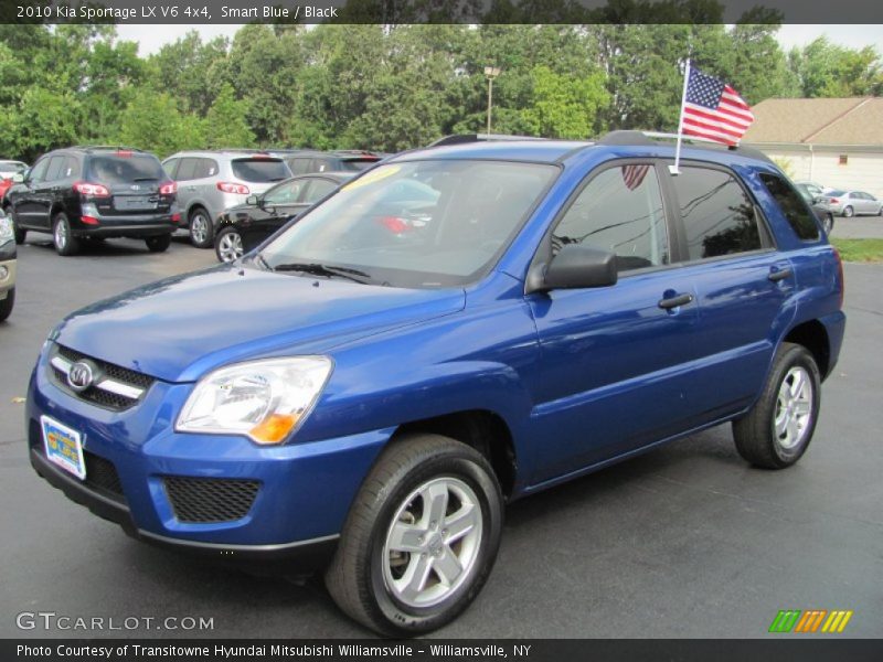 Smart Blue / Black 2010 Kia Sportage LX V6 4x4