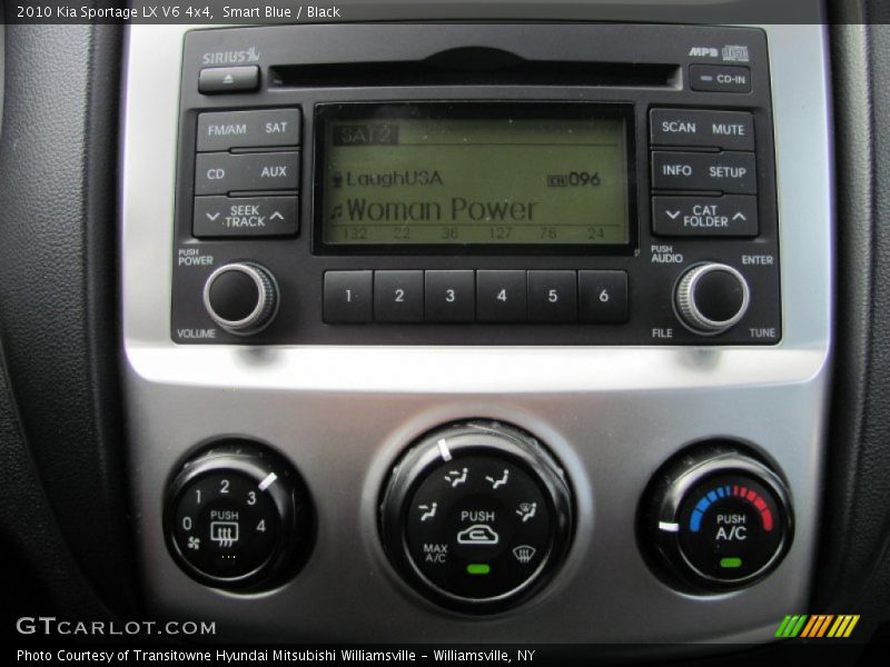 Smart Blue / Black 2010 Kia Sportage LX V6 4x4