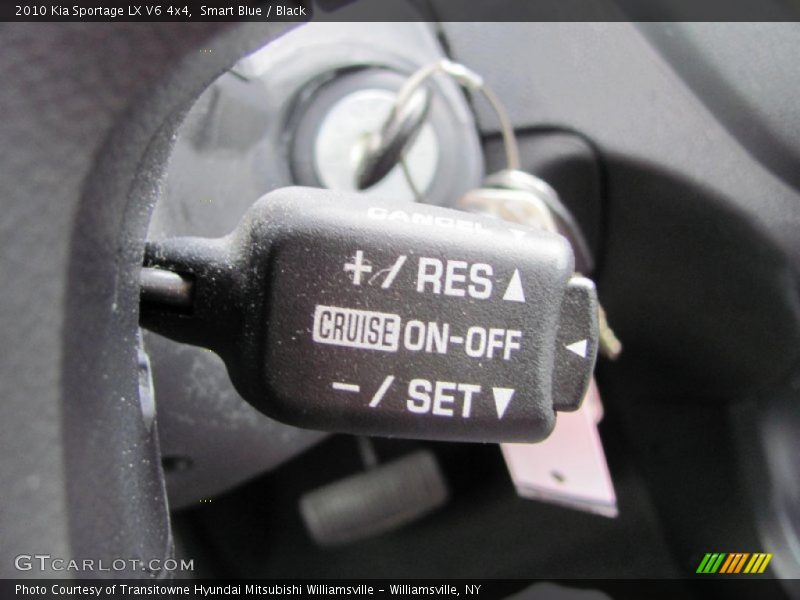 Smart Blue / Black 2010 Kia Sportage LX V6 4x4