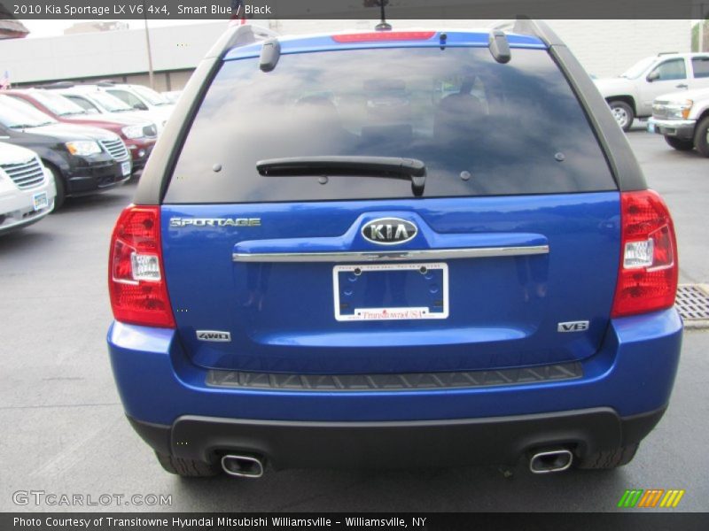 Smart Blue / Black 2010 Kia Sportage LX V6 4x4
