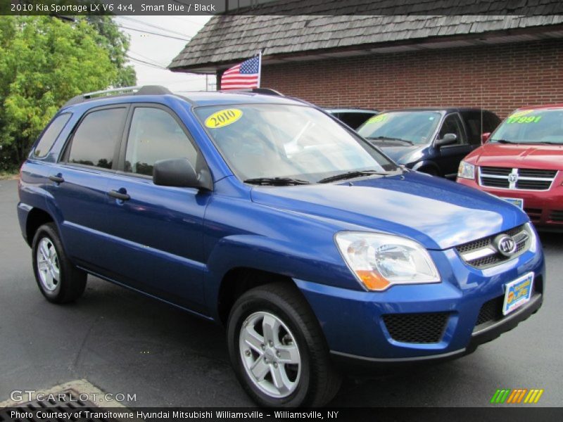 Smart Blue / Black 2010 Kia Sportage LX V6 4x4