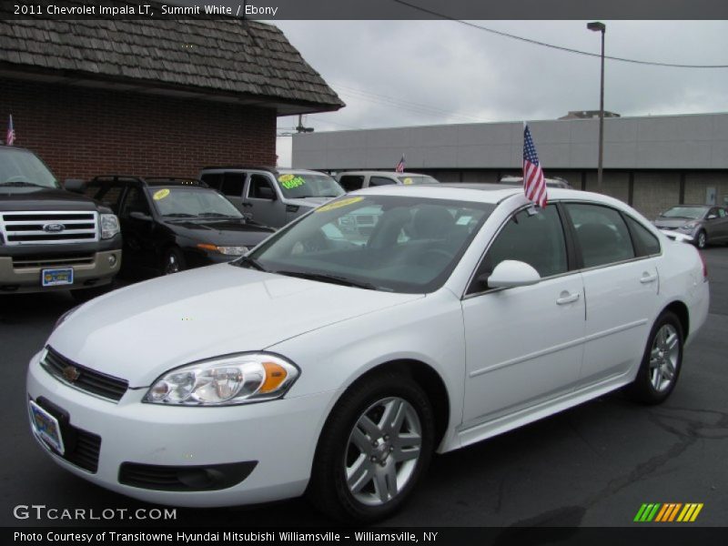 Summit White / Ebony 2011 Chevrolet Impala LT
