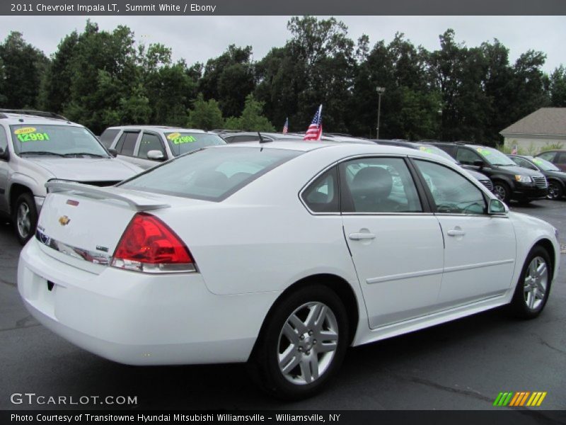 Summit White / Ebony 2011 Chevrolet Impala LT
