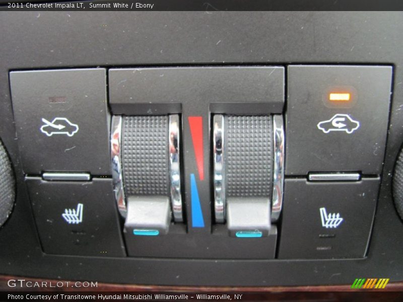 Summit White / Ebony 2011 Chevrolet Impala LT