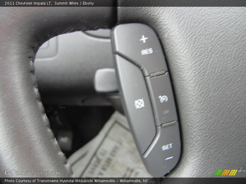 Summit White / Ebony 2011 Chevrolet Impala LT