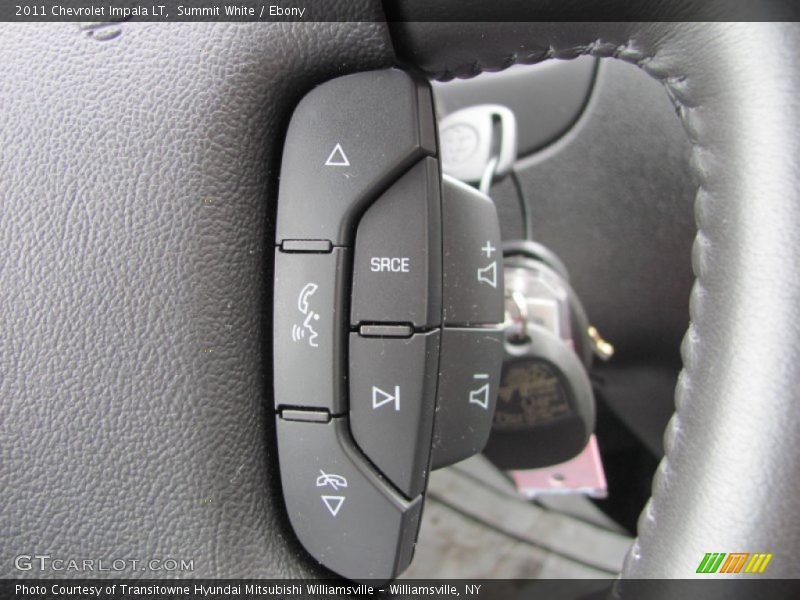 Summit White / Ebony 2011 Chevrolet Impala LT