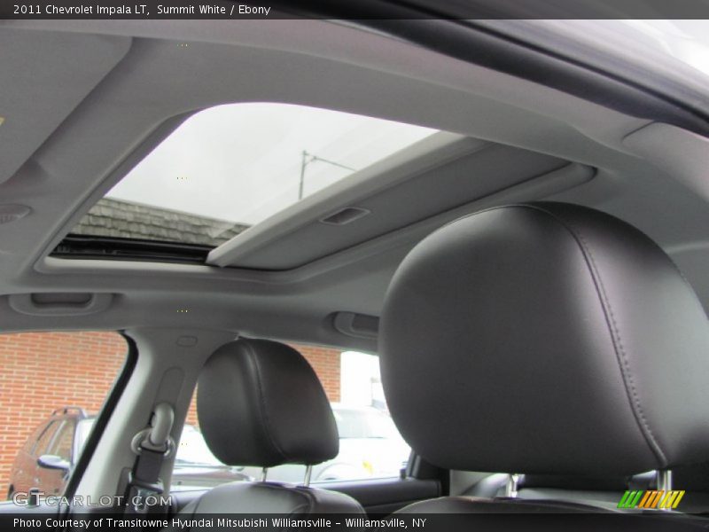 Summit White / Ebony 2011 Chevrolet Impala LT