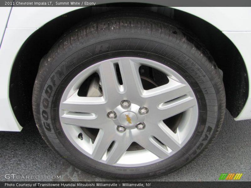 Summit White / Ebony 2011 Chevrolet Impala LT