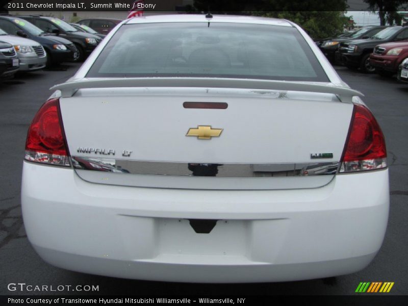 Summit White / Ebony 2011 Chevrolet Impala LT