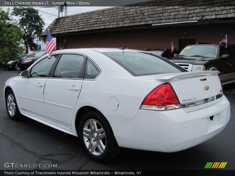 Summit White / Ebony 2011 Chevrolet Impala LT