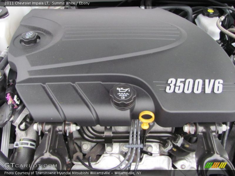 Summit White / Ebony 2011 Chevrolet Impala LT