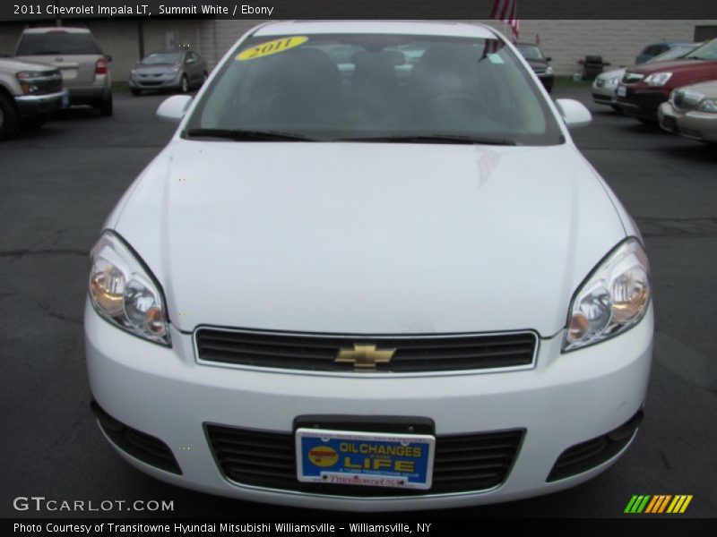 Summit White / Ebony 2011 Chevrolet Impala LT