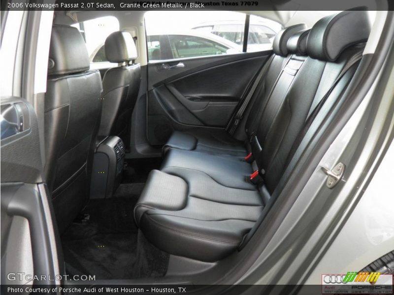 Granite Green Metallic / Black 2006 Volkswagen Passat 2.0T Sedan