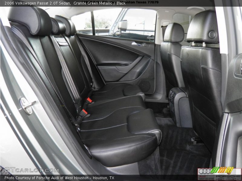 Granite Green Metallic / Black 2006 Volkswagen Passat 2.0T Sedan