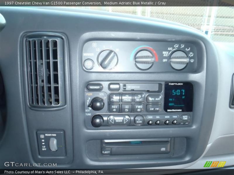 Controls of 1997 Chevy Van G1500 Passenger Conversion