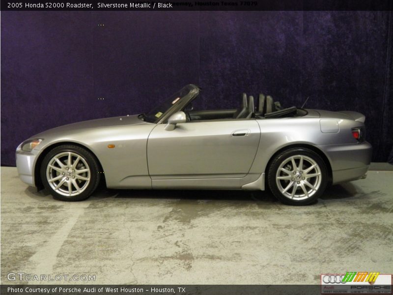Silverstone Metallic / Black 2005 Honda S2000 Roadster