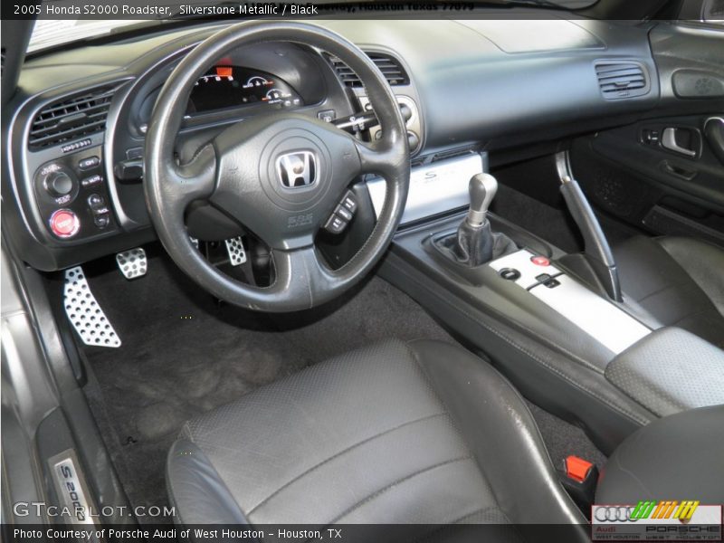 Silverstone Metallic / Black 2005 Honda S2000 Roadster