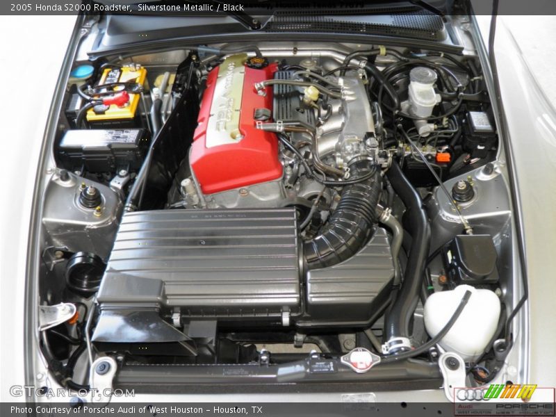 Silverstone Metallic / Black 2005 Honda S2000 Roadster