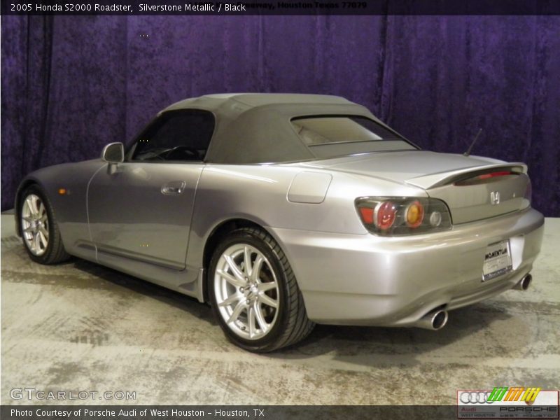 Silverstone Metallic / Black 2005 Honda S2000 Roadster