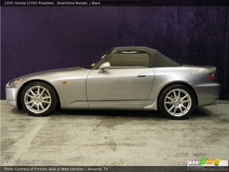 Silverstone Metallic / Black 2005 Honda S2000 Roadster