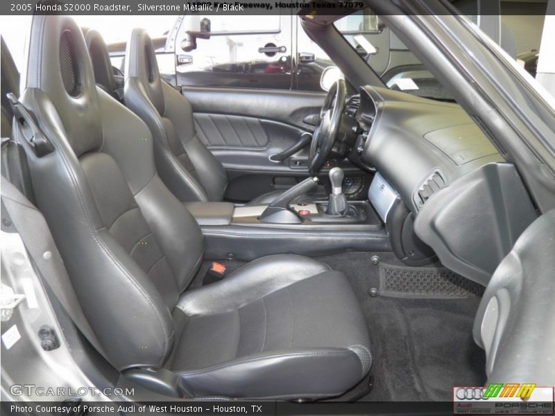 Silverstone Metallic / Black 2005 Honda S2000 Roadster