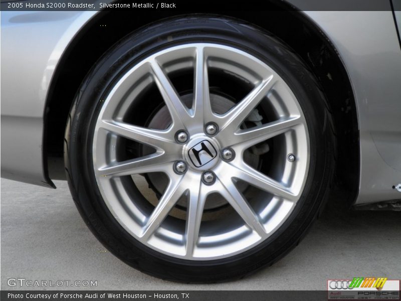 Silverstone Metallic / Black 2005 Honda S2000 Roadster