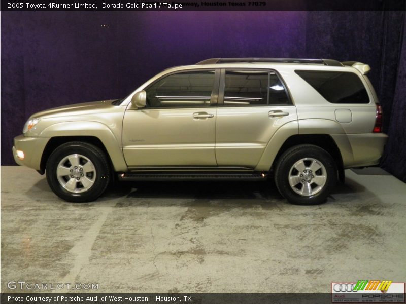 Dorado Gold Pearl / Taupe 2005 Toyota 4Runner Limited