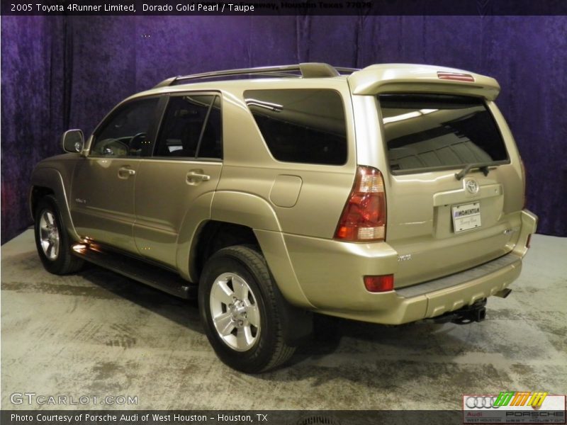 Dorado Gold Pearl / Taupe 2005 Toyota 4Runner Limited