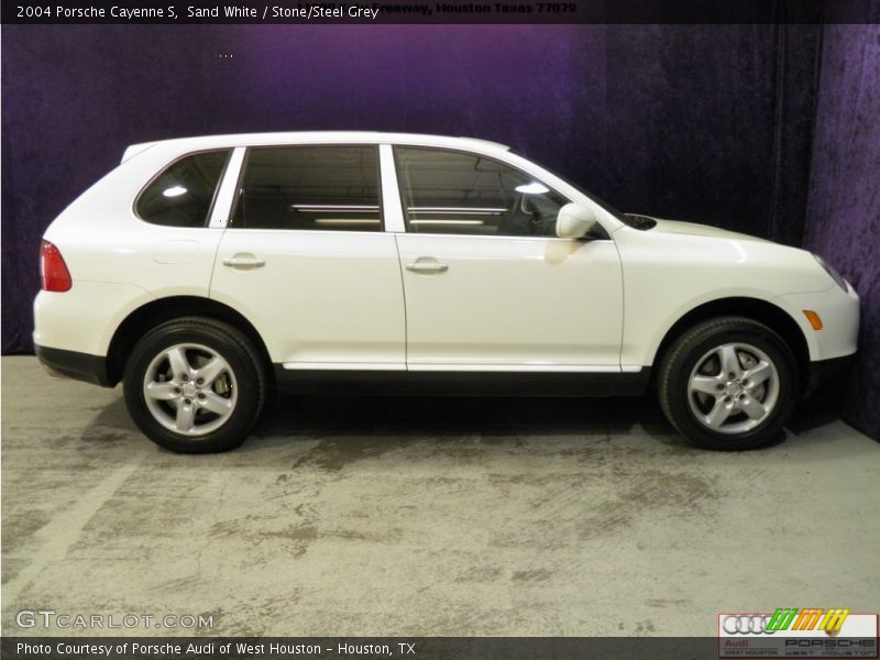 Sand White / Stone/Steel Grey 2004 Porsche Cayenne S