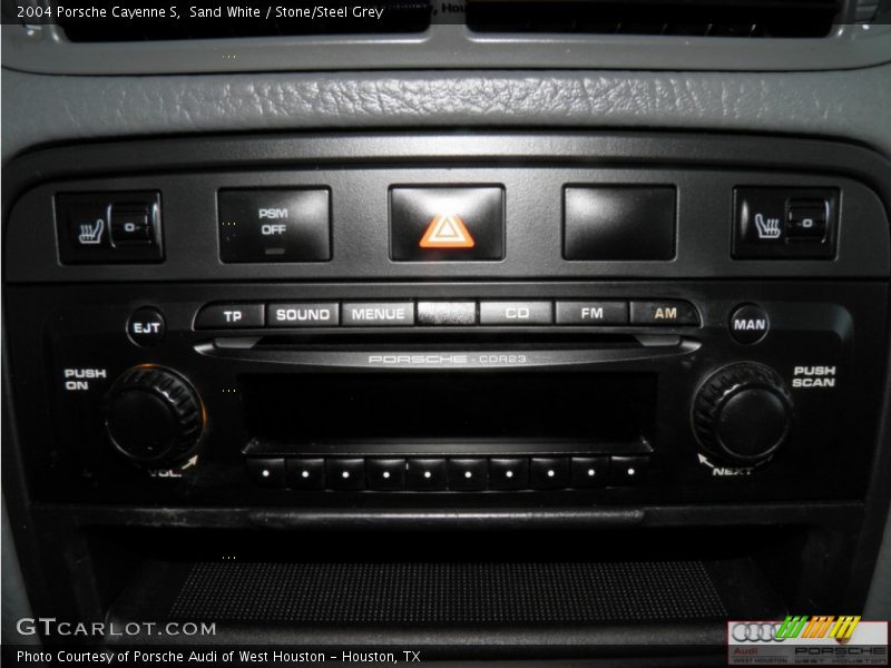 Sand White / Stone/Steel Grey 2004 Porsche Cayenne S