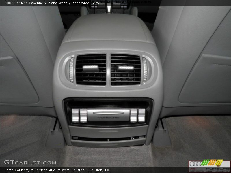 Sand White / Stone/Steel Grey 2004 Porsche Cayenne S