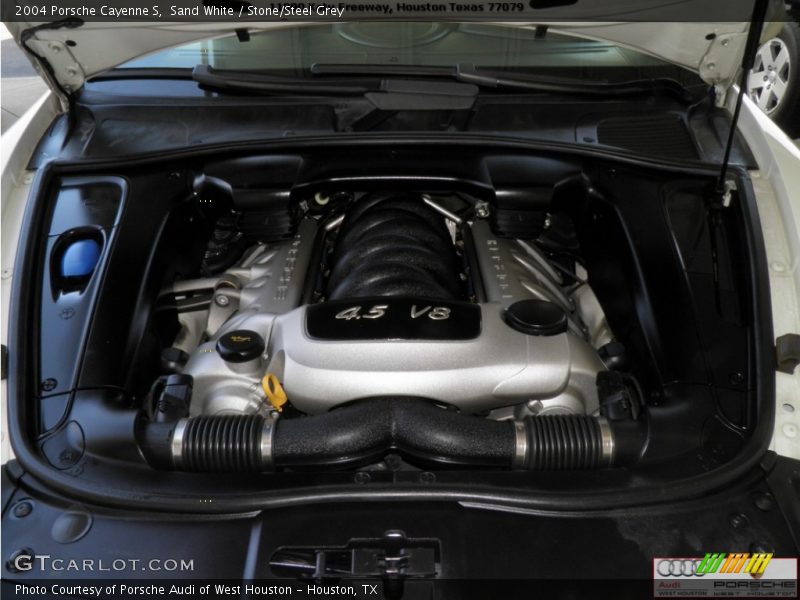 Sand White / Stone/Steel Grey 2004 Porsche Cayenne S
