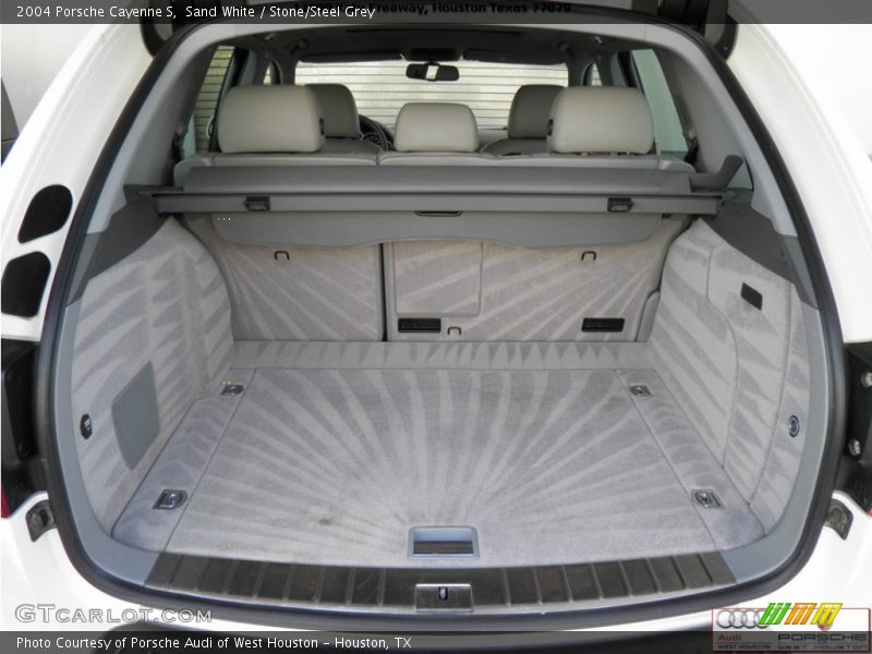 Sand White / Stone/Steel Grey 2004 Porsche Cayenne S