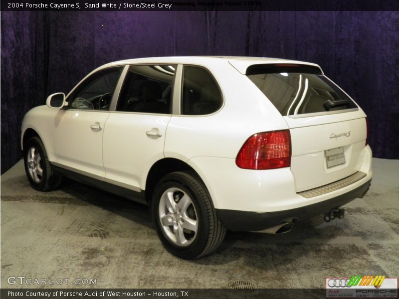 Sand White / Stone/Steel Grey 2004 Porsche Cayenne S