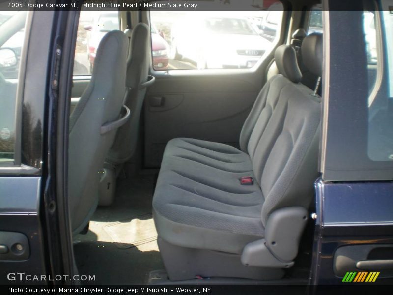 Midnight Blue Pearl / Medium Slate Gray 2005 Dodge Caravan SE