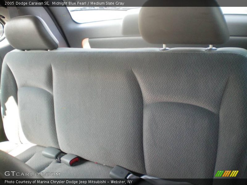 Midnight Blue Pearl / Medium Slate Gray 2005 Dodge Caravan SE