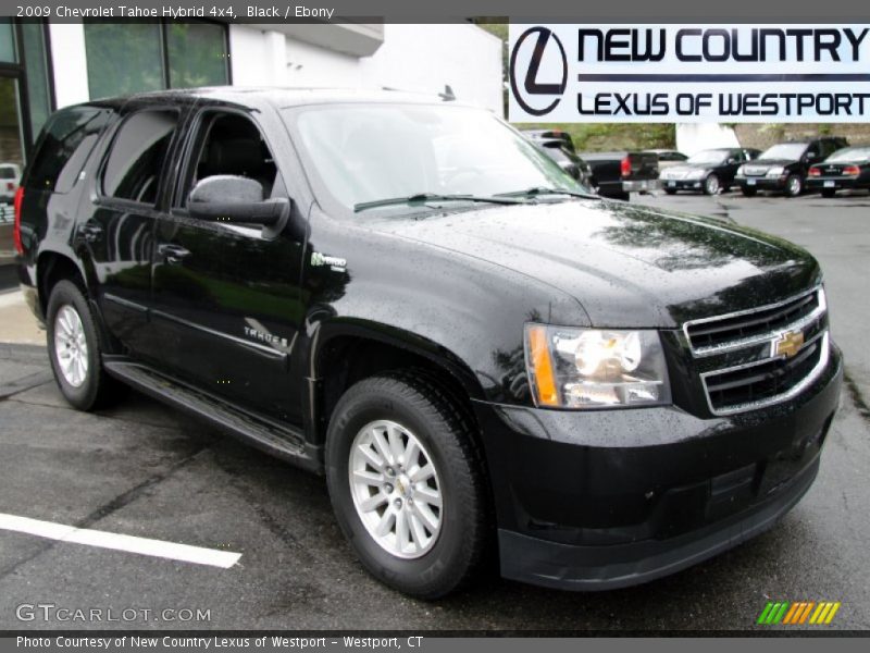 Black / Ebony 2009 Chevrolet Tahoe Hybrid 4x4