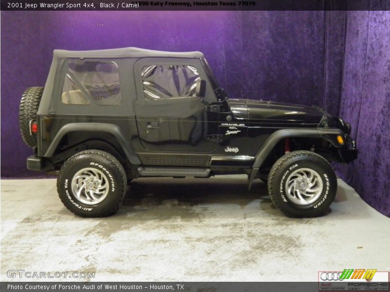 Black / Camel 2001 Jeep Wrangler Sport 4x4
