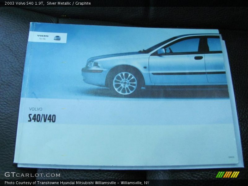 Books/Manuals of 2003 S40 1.9T