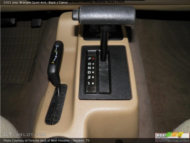 Black / Camel 2001 Jeep Wrangler Sport 4x4