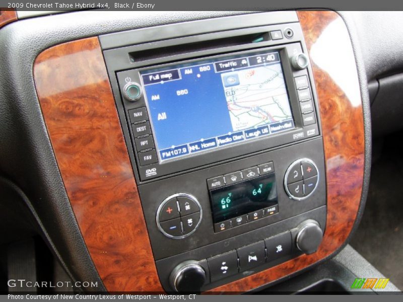 Black / Ebony 2009 Chevrolet Tahoe Hybrid 4x4