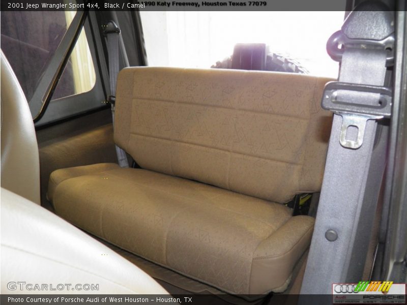 Black / Camel 2001 Jeep Wrangler Sport 4x4