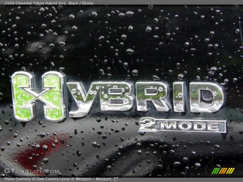 Black / Ebony 2009 Chevrolet Tahoe Hybrid 4x4