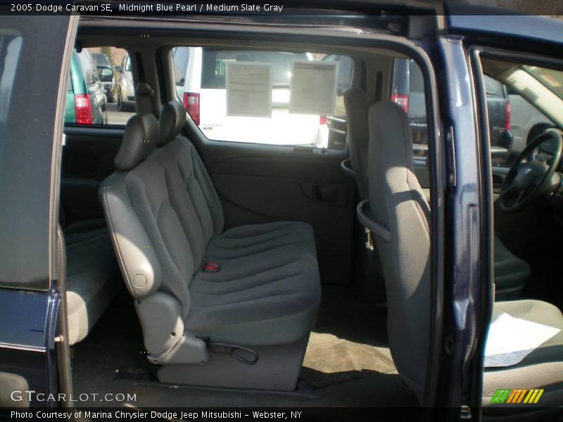Midnight Blue Pearl / Medium Slate Gray 2005 Dodge Caravan SE