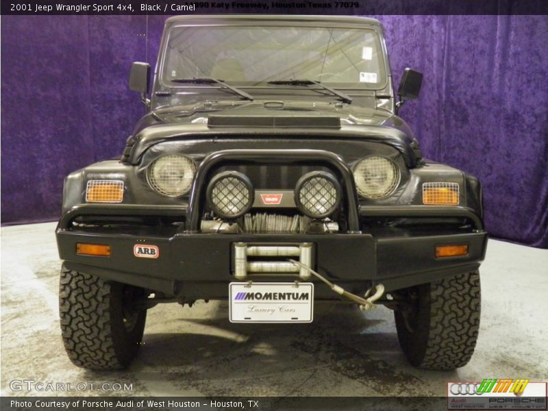 Black / Camel 2001 Jeep Wrangler Sport 4x4